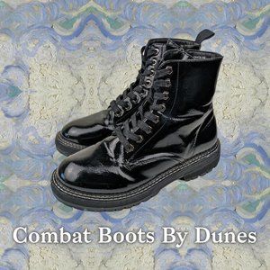 Dunes Combat Boots Size 11 Women